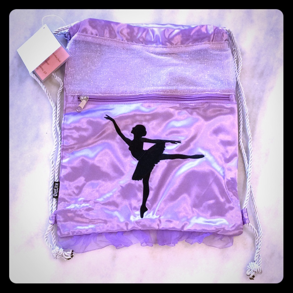 Lavender Dream Drawstring Dance Bag